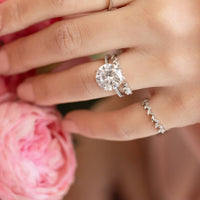 Starlette Women's Ivy Stackable Ring in silver - women's jewelry - view 5