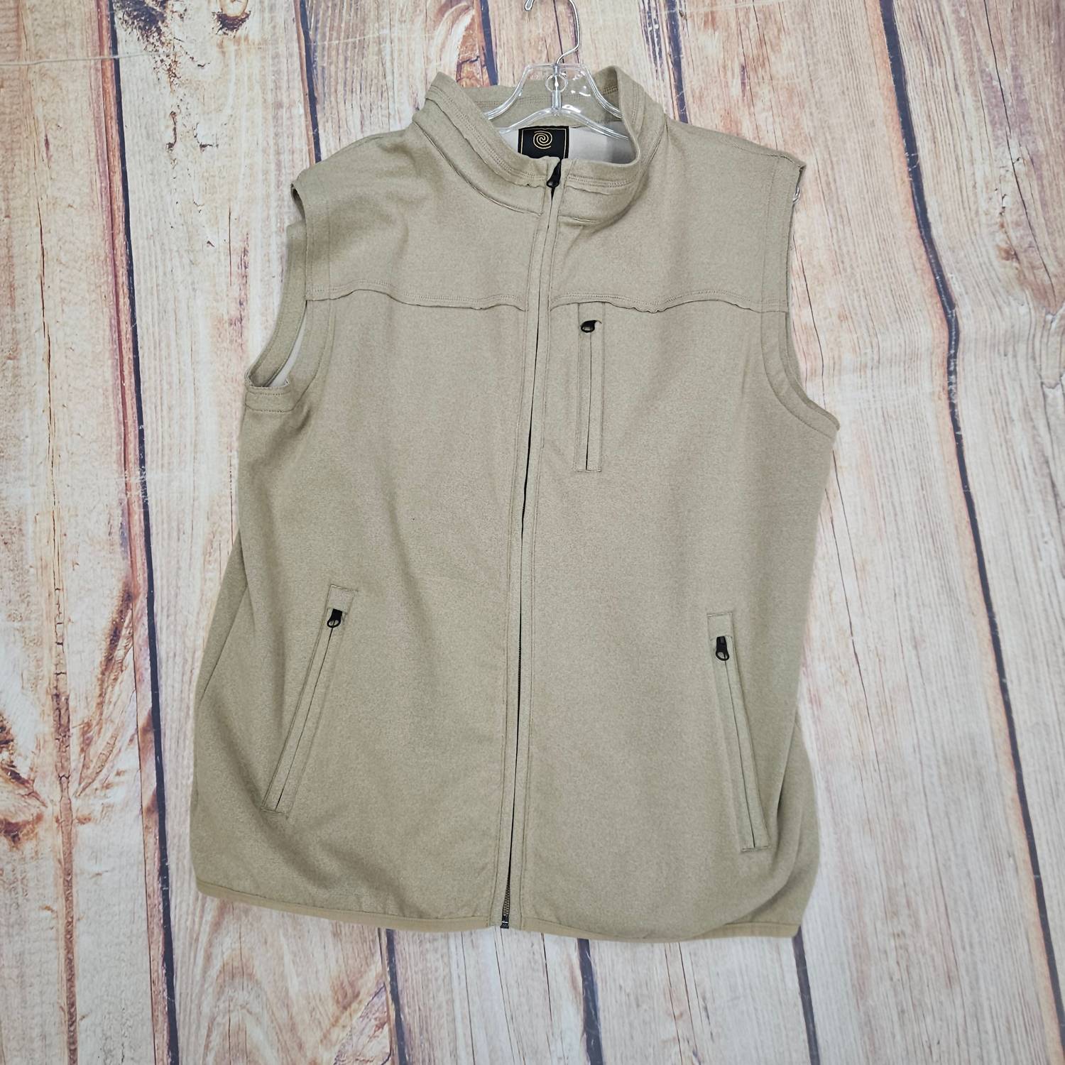 F/X Fusion Women's Butter Soft Sueded Vest in tan - women's jacket