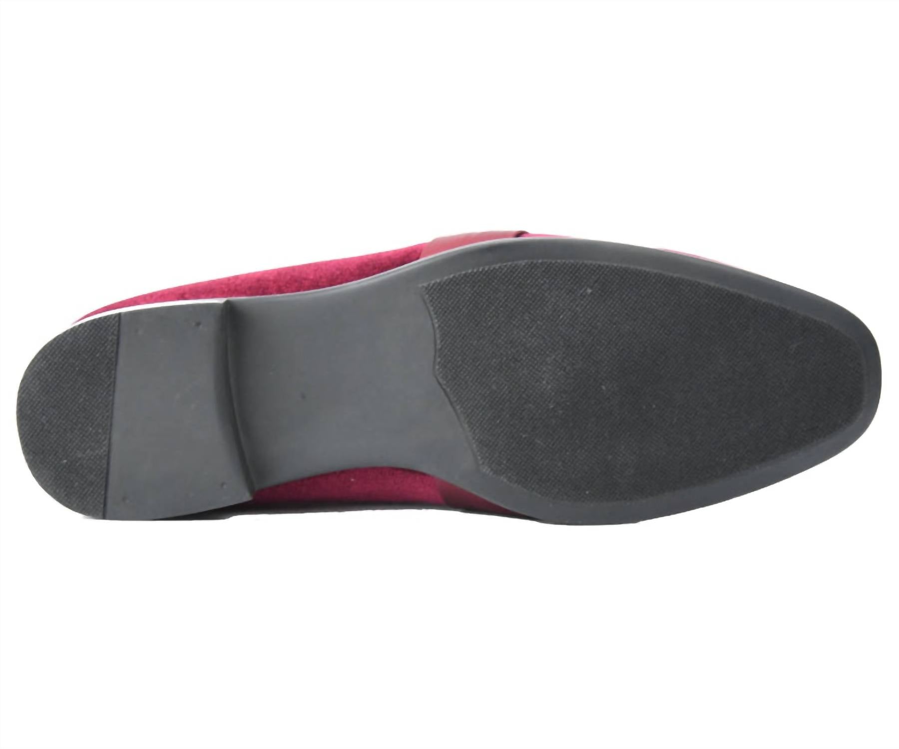 Amali Men's Knight Loafer in burgundy - men's loafer - view 5