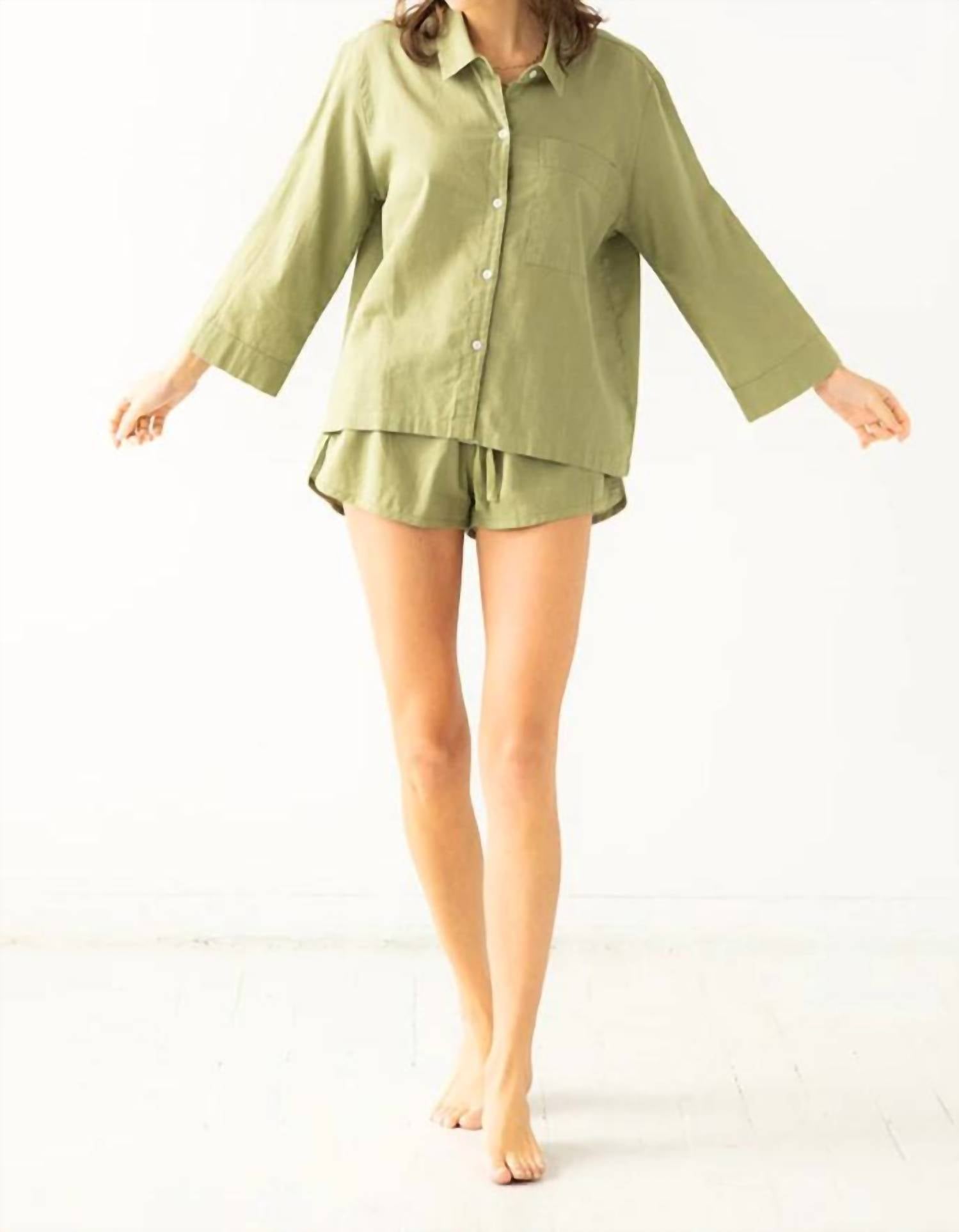 Salua - Oversized Button Down Shirt