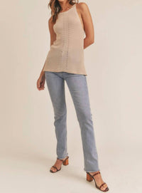 Wishlist - Sleeveless knit top