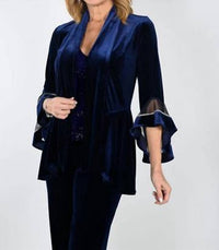 Frank Lyman - Stunning Velvet Knit Cardigan