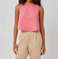 Bella Dahl - Sleeveless Button Back Top