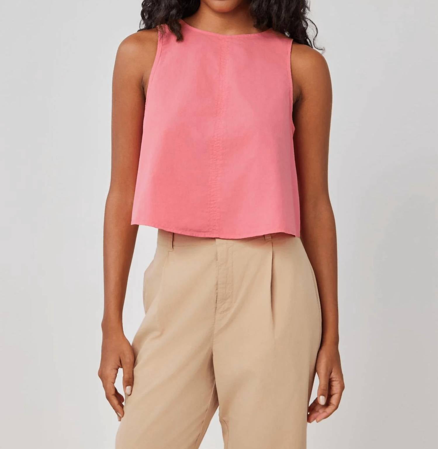 Bella Dahl - Sleeveless Button Back Top