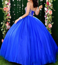 Karishma Creations - Beaded Tulle Prom Dress