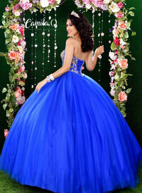Karishma Creations - Beaded Tulle Prom Dress