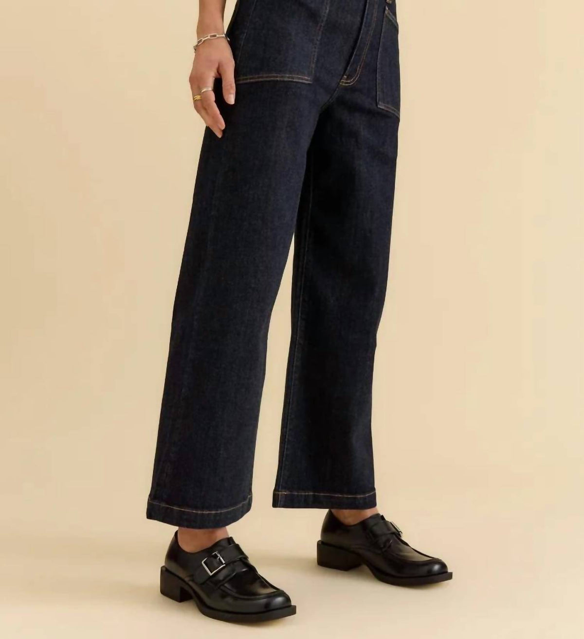 Daze - Valley Girl Wide Leg Ankle Jean