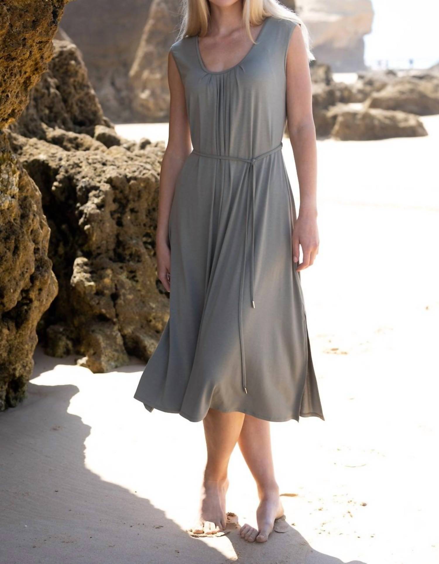 Marble - Fit And Flare Jersey Dress