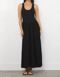 LAmade Olivia Scoop Neck Dress in black - women's dress