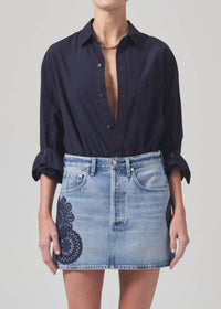 Citizens Of Humanity - Kayla Shrunken Poplin Shirt