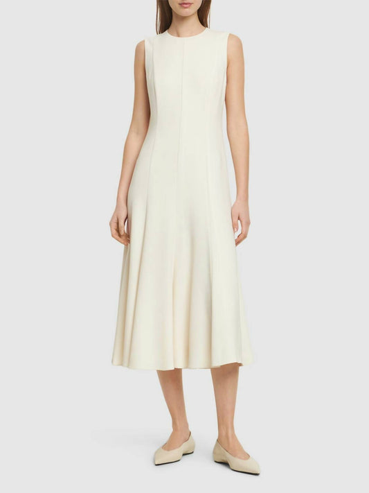 Theory - Sleeveless Crepe Midi Dress