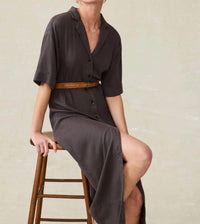 Faherty - Topanga Drape Shirtdress
