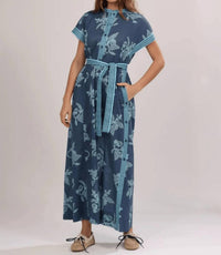 Las Sureñas - Fragola Long Tunic Midi Dress