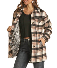 Rock & Roll Cowgirl - Plaid Coat