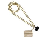 Save The Girls - Women's Double Link Chain Strap With Pouch