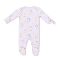 Angel Dear - Kids Vintage Spring Ducklings 2 Way Zipper Footie