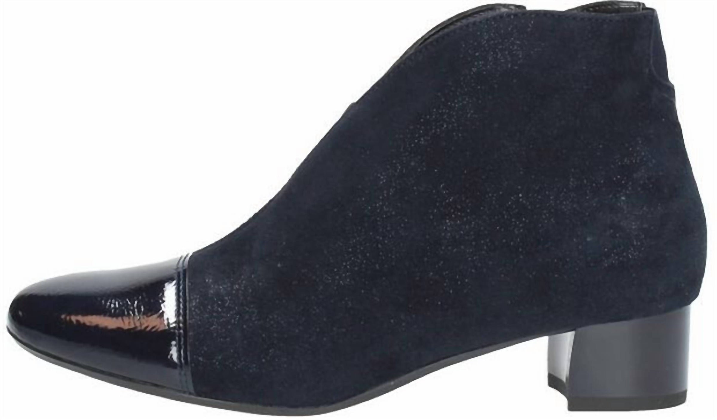 Ara Women's Palmer Ankle Boot in black - women's shoe - detail view