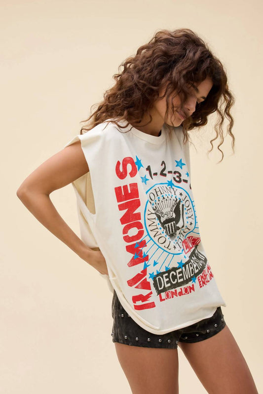 Daydreamer - Ramones 77 Show Poster Muscle Tank