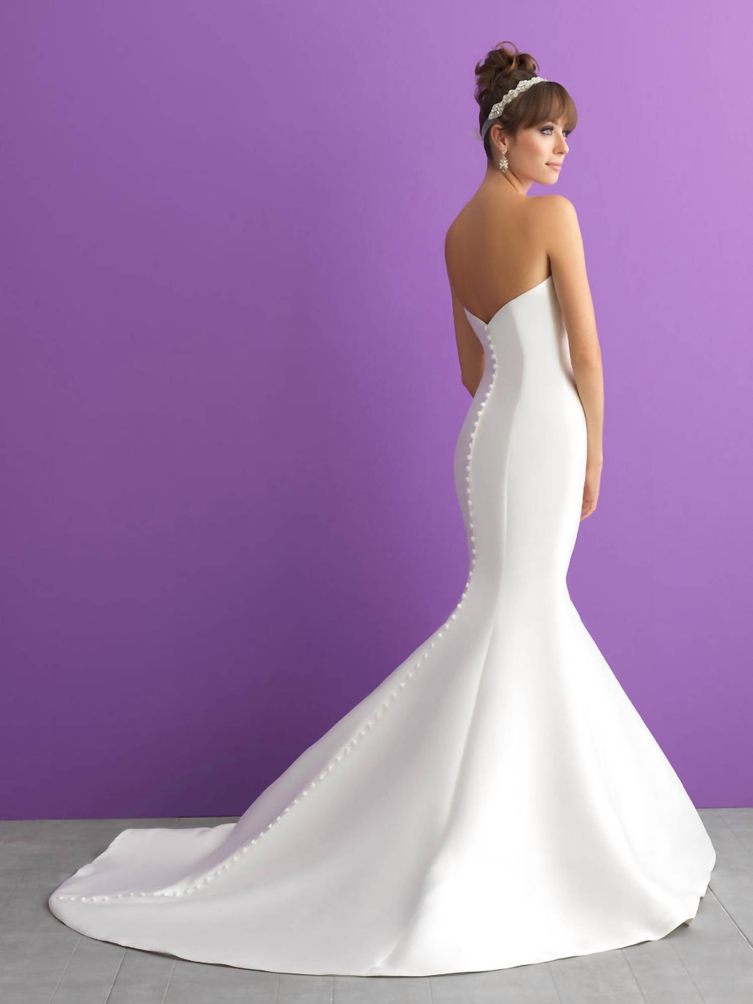 Allure Romance - Strapless Wedding Dress