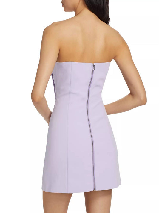 L'Agence - Felda Strapless Bustier Dress
