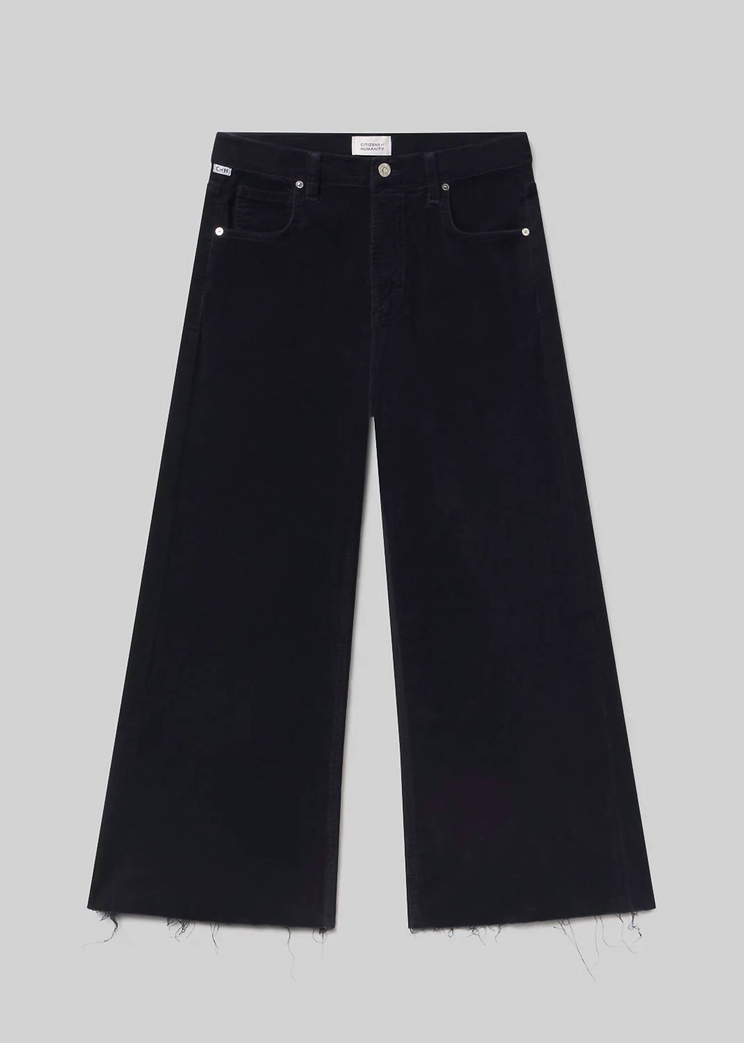 Citizens Of Humanity - Lyra Wide Leg Crop Corduroy Pants