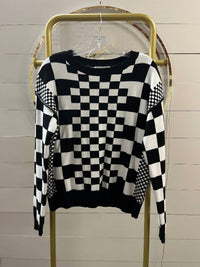 Lovesoft - Checkered Sweater
