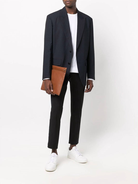 Valentino - Monogram Jacquard Wool Jacket