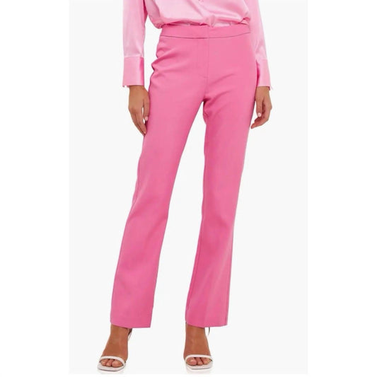 Endless Rose - Women's Flat Front Trousers
