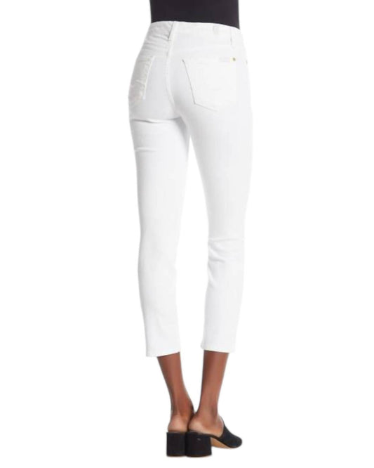 7 For All Mankind - Kimmie High Waisted Crop Skinny Jeans