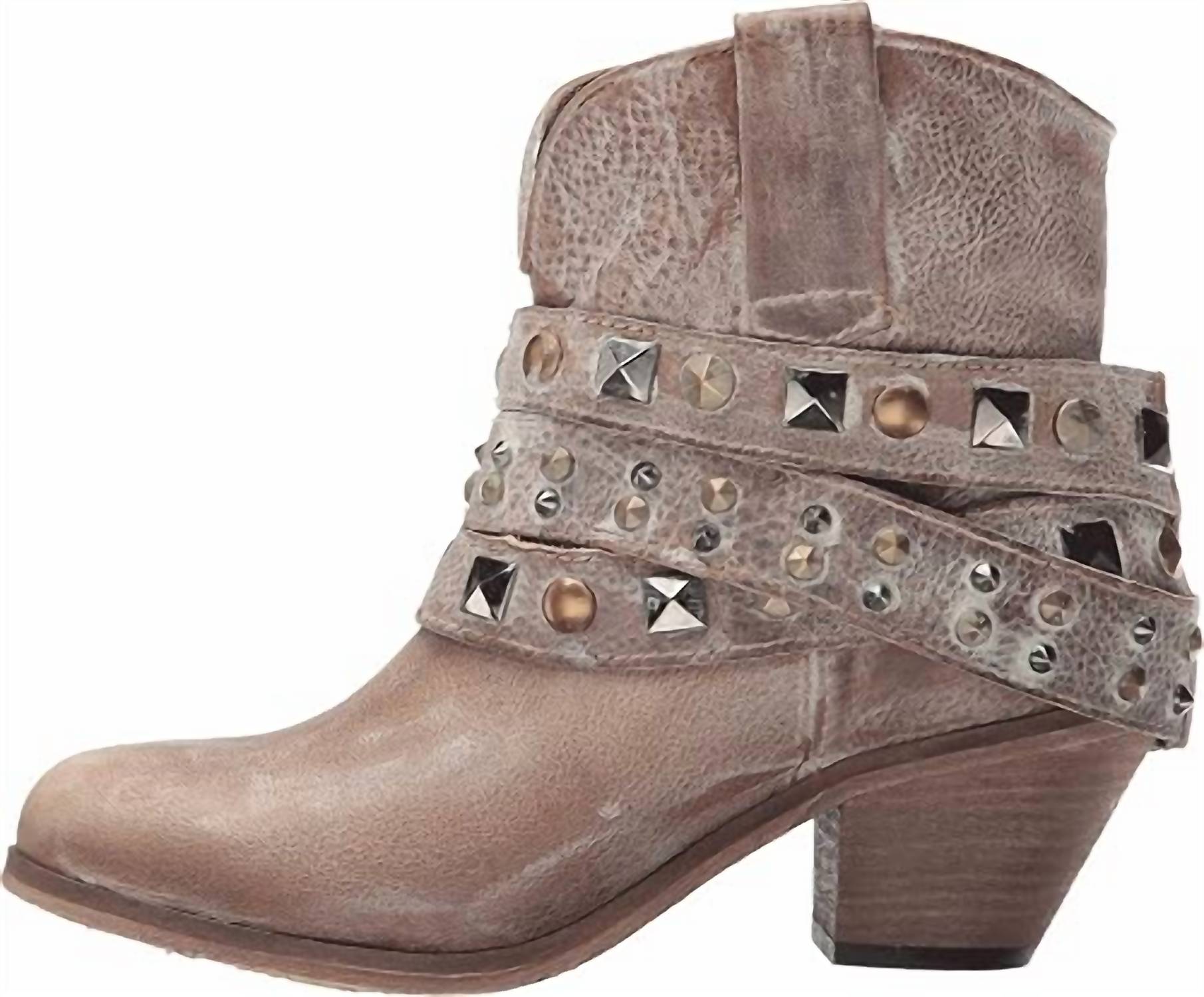 Corral - Women's Studded Strap Ankle Boots
