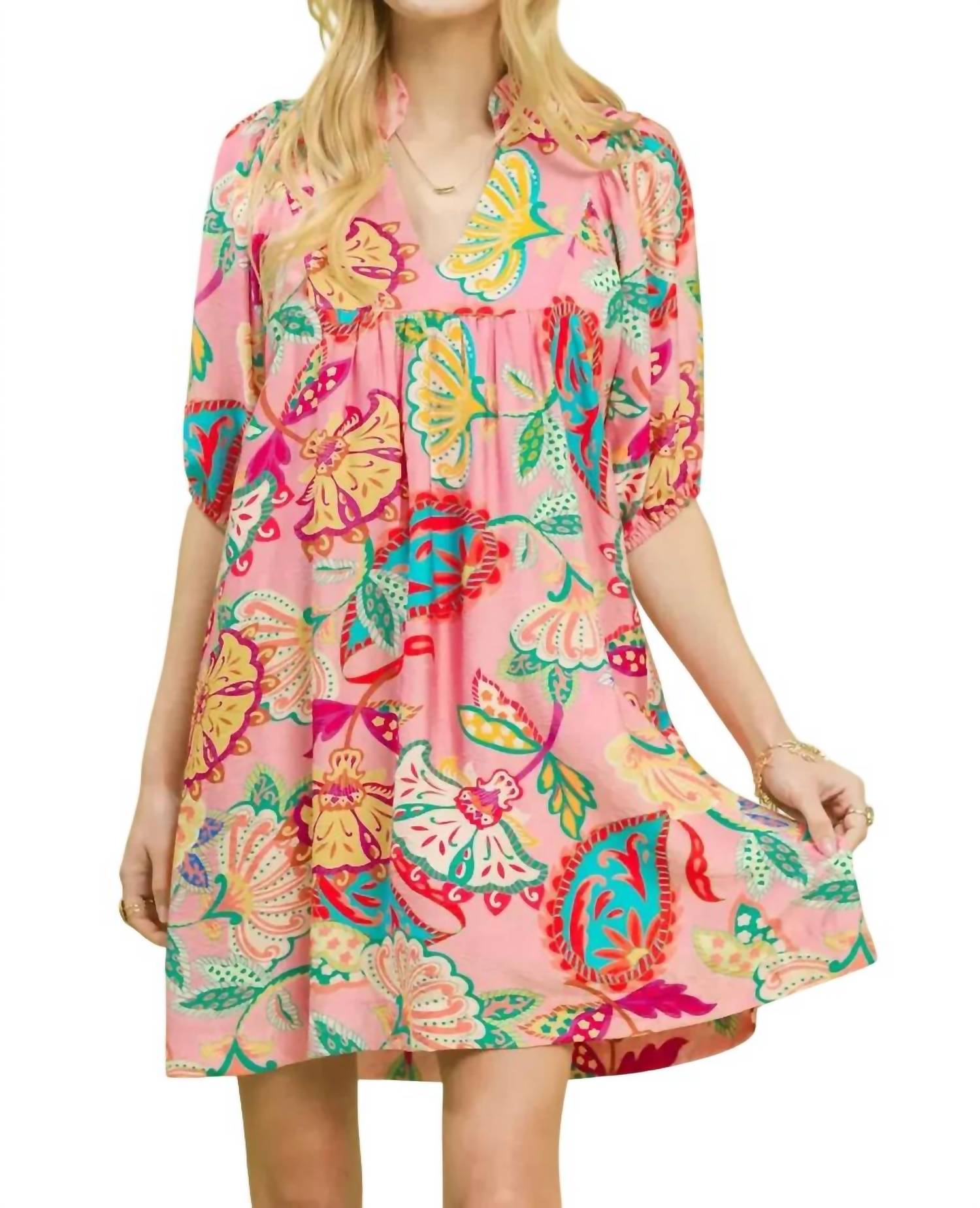 Umgee - In Full Bloom Dress