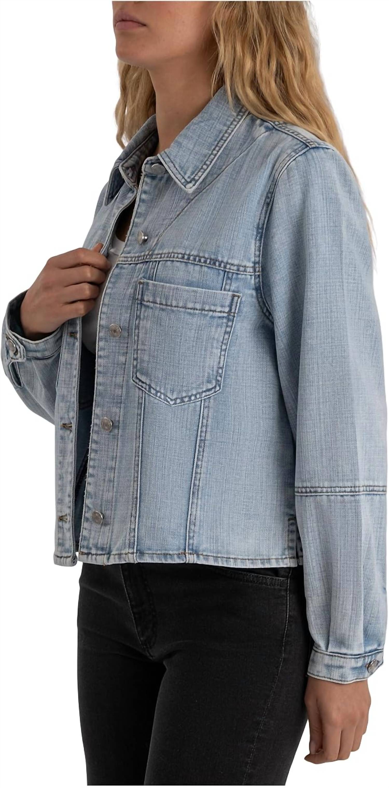 Kut From The Kloth - Bailey Button Down Denim Jacket