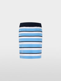 Marc Cain - Knitted Horizontal Stripe Skirt
