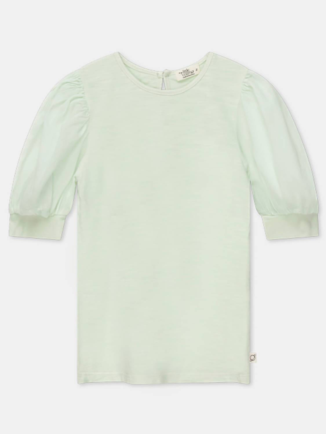Kids Slub Puff Sleeve T-shirt