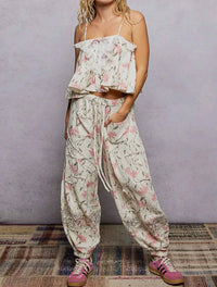 Pol - Lace Ruffles Cropped Top