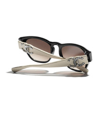 Chanel - Rectangle Non Polarized Sunglasses 5455qb - C501s5