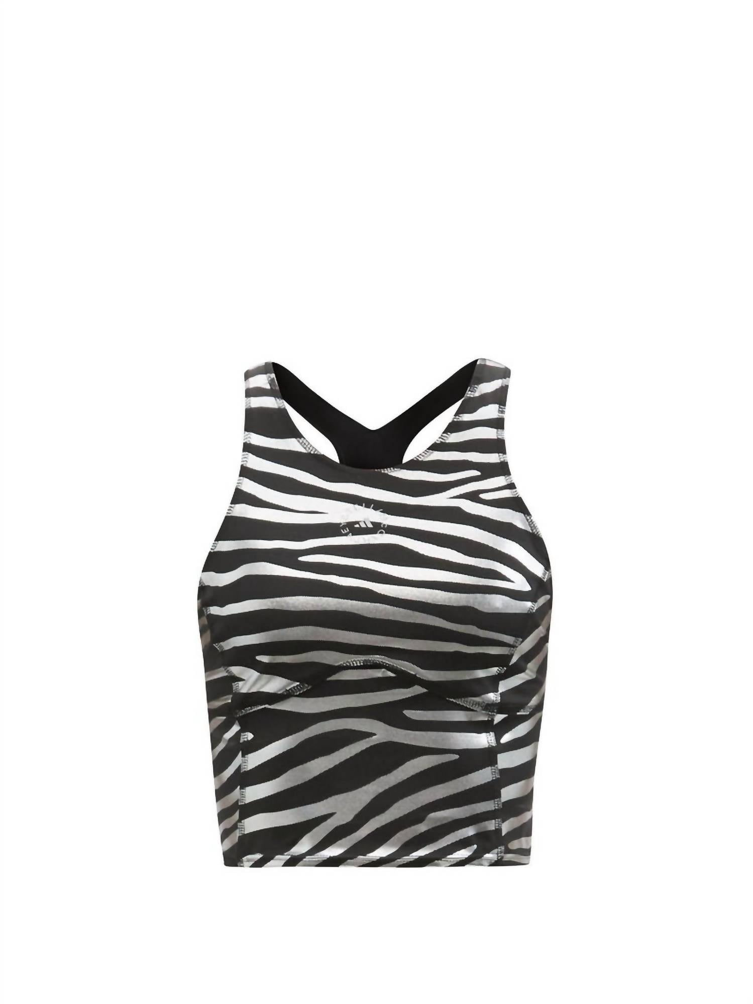Adidas By Stella Mccartney - Print Cropped Tank Top