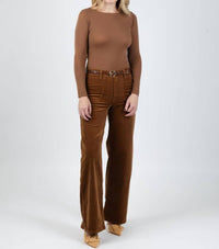 Frame - Le Slim Palazzo Modernist Pocket Corduroy Pants