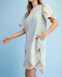 Gigio - Crochet Details Dress