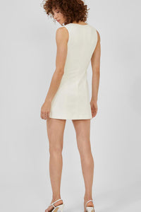 French Connection - Whisper V Neck Cut Out Dress