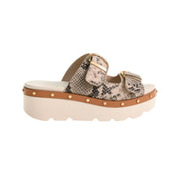 CHINESE LAUNDRY Women's Surfs Up Sandal in snake cream - women's sandal