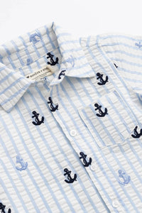 Monica + Andy - Kids' Poplin Shirt + Short Set
