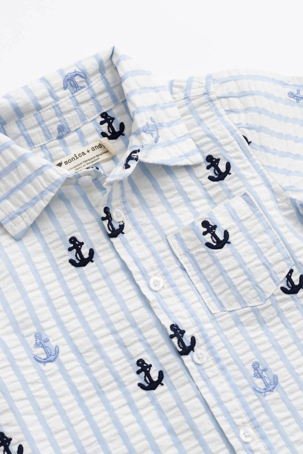 Monica + Andy - Kids' Poplin Shirt + Short Set