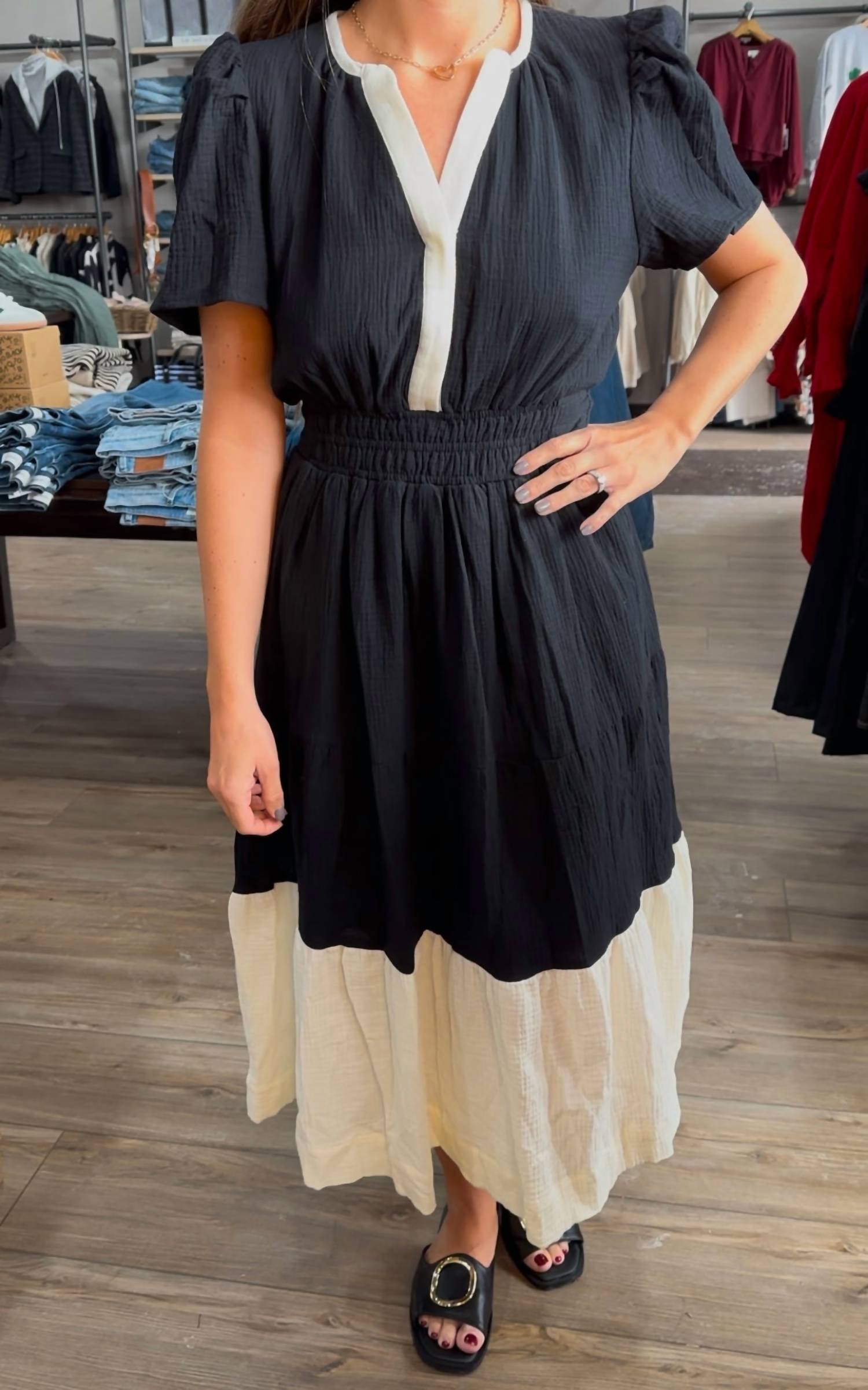 Thml - Abby Tiered Maxi Dress