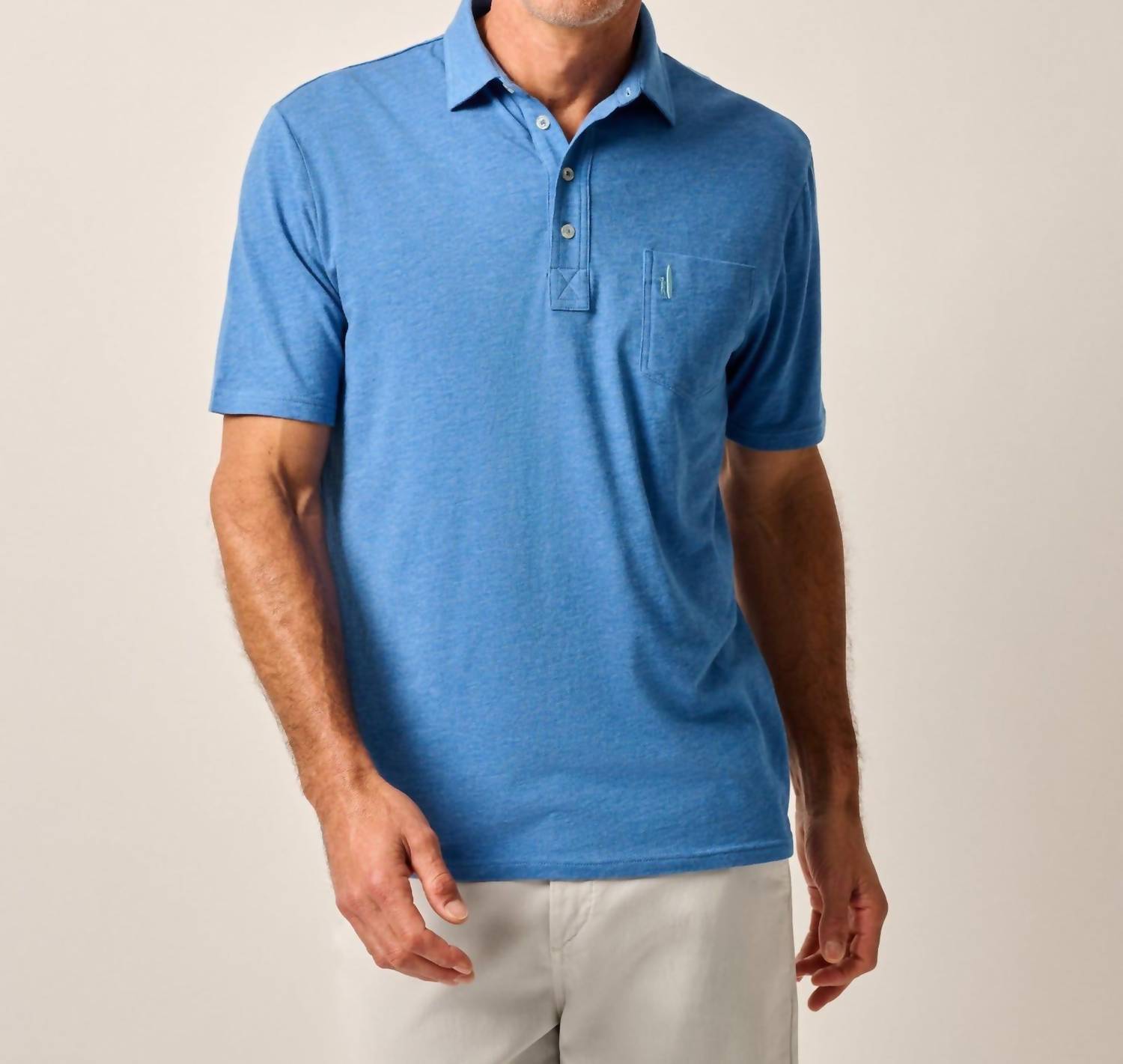 Johnnie-O - Original 4-button Polo - Heathered 2.0