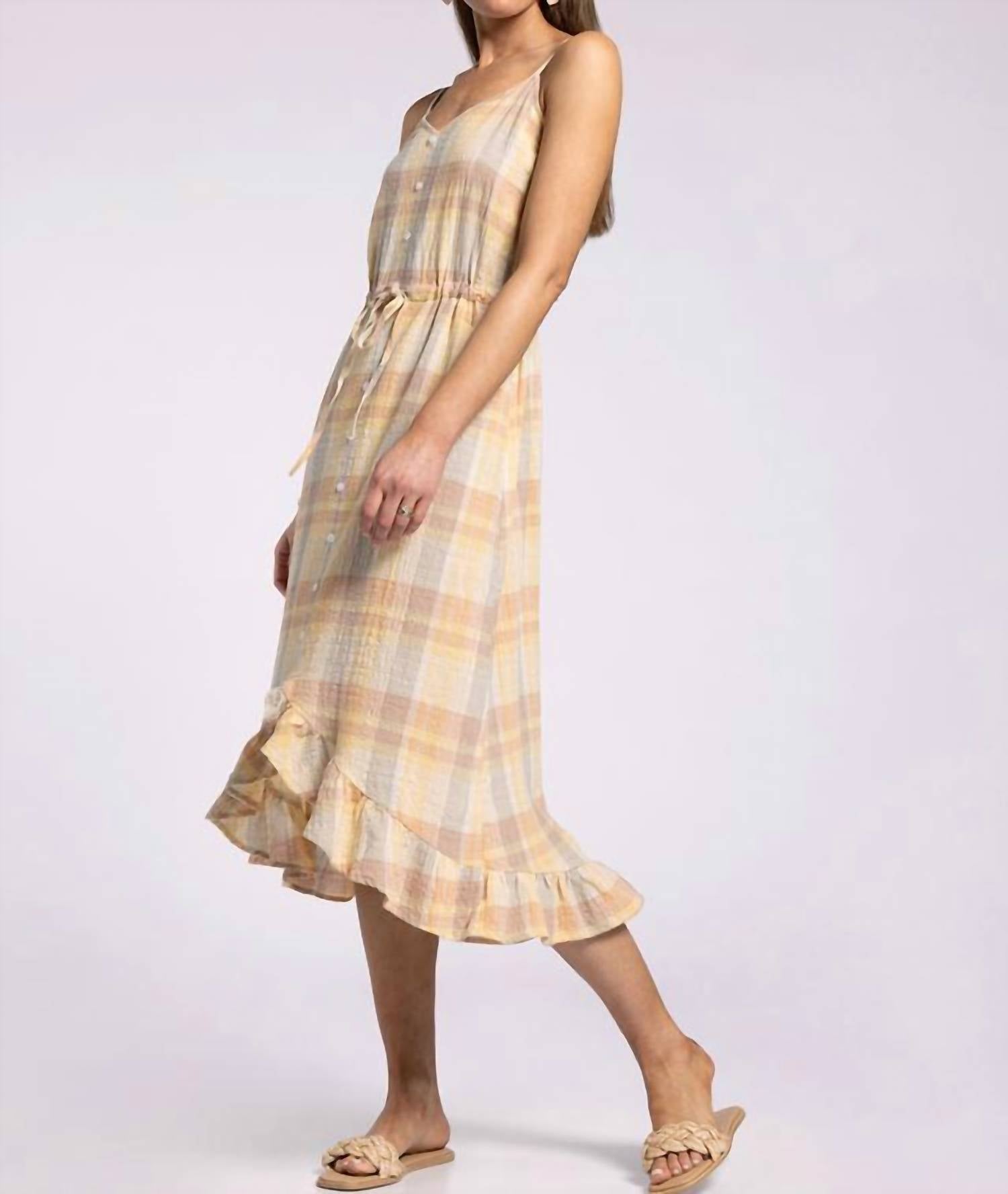 Thread & Supply - Pearl Plaid Dress