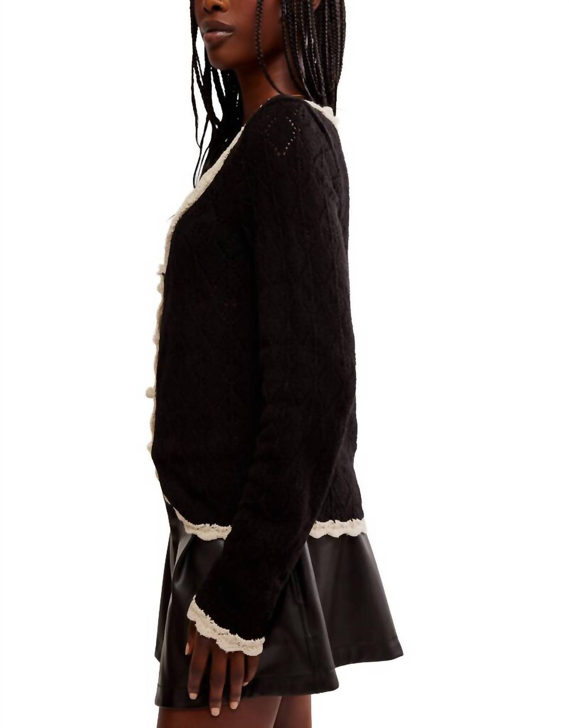 Free People - Adelene Long Sleeve Cardigan
