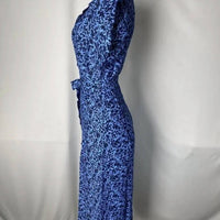 Liyan Mcateer - Women's Floral Button Front Midi Dress