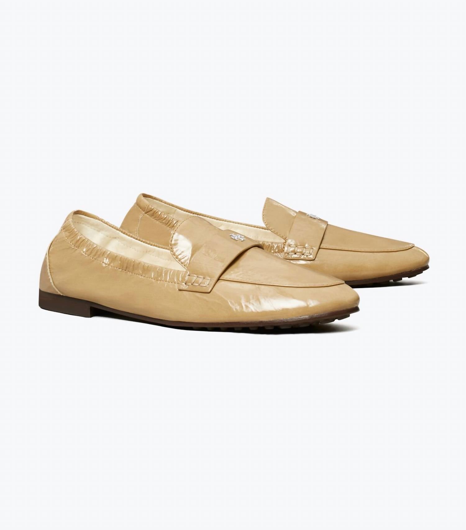 TORY BURCH Women's Ballet Loafer in chateau gray - women's flats - detail view