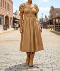 Strawberry Paris - Marilyn Field Midi Dress